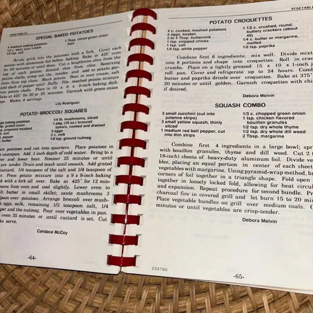 Not By Bread Alone, Vintage Spiral-Bound Cookbook